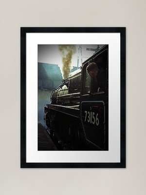73156 Große Zentralbahn Gerahmtes Gerahmtes Wandbild Poster Leinwanddruck Bild