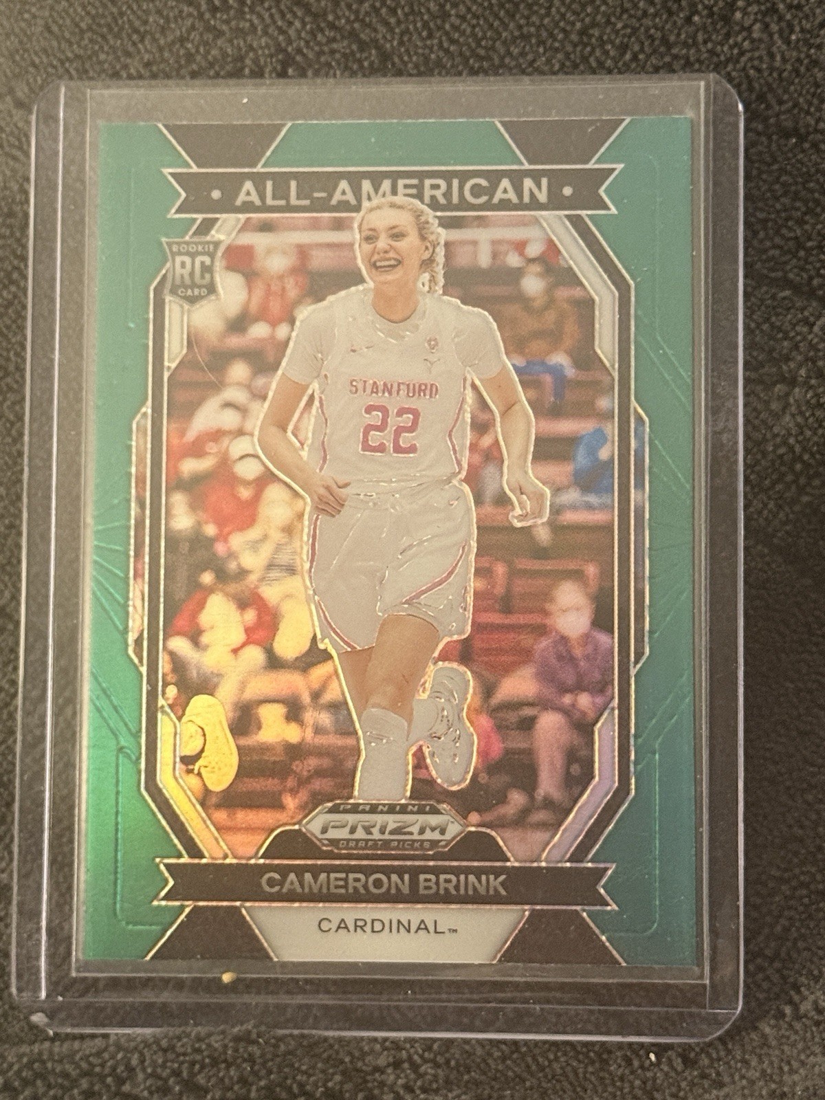 2024-25 Panini Prizm Draft Picks - Cameron Brink #89 Green Prizm (RC)