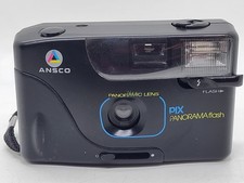 Ansco Pix Panorama Flash 35mm Film Camera W/ Built-in-Flash, Panorama Format, EX