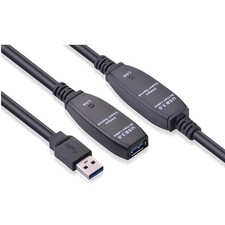 TECHTOO USB Extension Cable, 32 Feet 10 Meter 3.0 Active 32FT, USB3.0