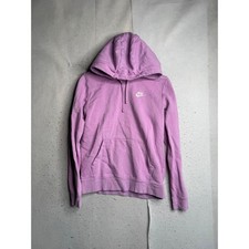 Nike Sportswear Essential Fleece Hoodie Orchid Pink BV4124-611 Womens Small