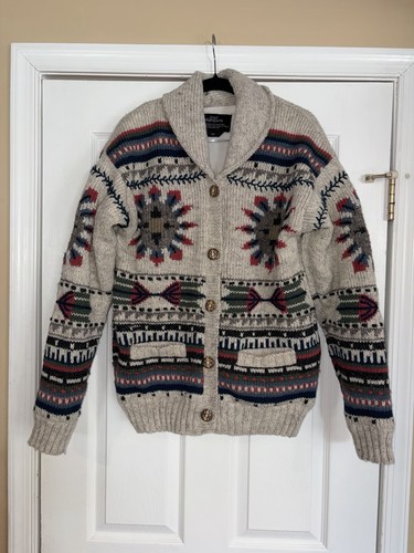 Lost Horizons Sundance Sunburst Cardigan Sweater womens size