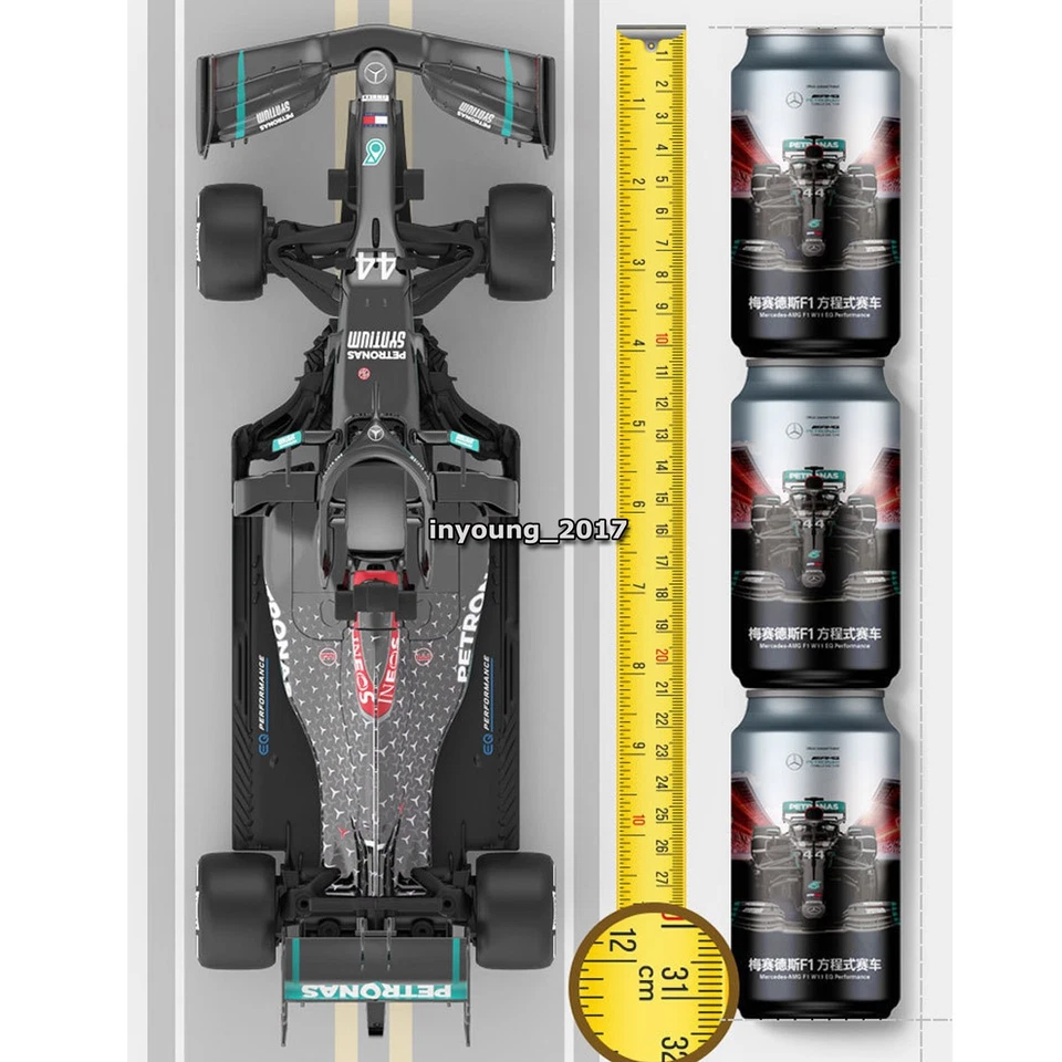 1:18 F1 AMG W11 EQ Performance 2.4GHz F1 Ferngesteuertes Auto RC Auto Spielzeug - Bild 3 von 4