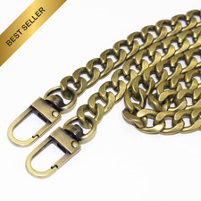 47in Antique Brass Bag Chain Strap Replacemen...