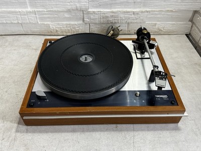 Rare Grey Thorens TD 160  Plattenspieler Vintage Turntable inkl Nadel 