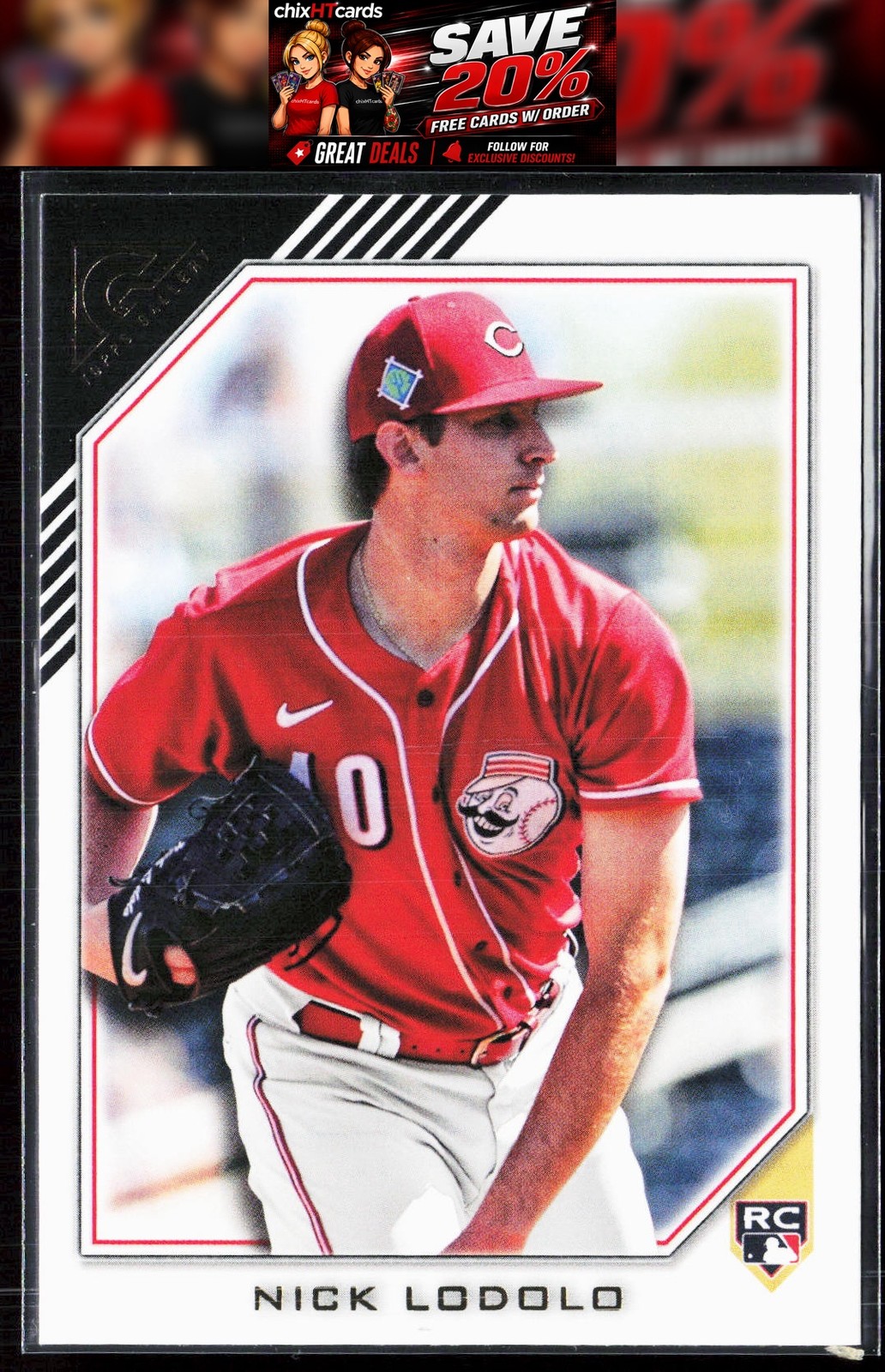 Nick Lodolo 2022 Topps Gallery #89 RC Cincinnati Reds