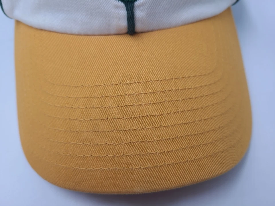 Oakland Athletics A's Stomper Logo Gemelos Empresarial Franquicia Ajustada M Gorra Gorra Foto 3 de 4