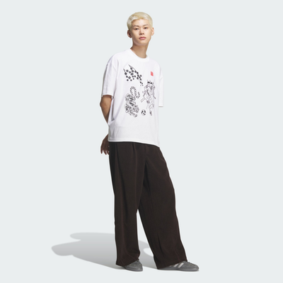 adidas Originals Samurai Short Sleeve T-Shirt White KS3320 Japan