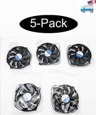 5-Pack: NEW Low-Profile 4-pin PWM CPU Cooler Fan 95mm Diameter on 80mm Frame