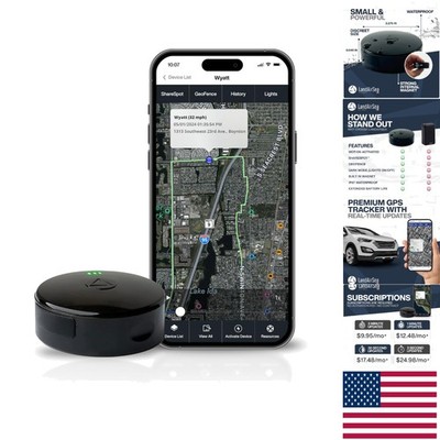 Discreet GPS Tracker with 30 Days Battery, Location History & Lifetime