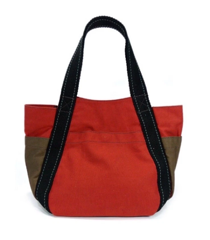 Chala Group Women's Canvas Cat Tote Bag - Kitty Purse with Vegan Leather - Image 4 of 4