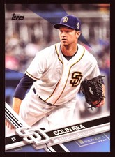 Colin Rea San Diego Padres 2017 Topps Blue #114 SN /50
