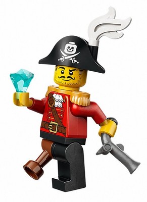 LEGO® - Minifigs - Pirates - pi203 - Piratin II (31387)