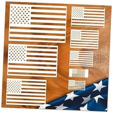 Large American Flag Stencil Star Stencils for Painting 50 Stars Flag one