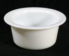 Vintage Milk Glass PYREX White Frost Butter Tub (R9)