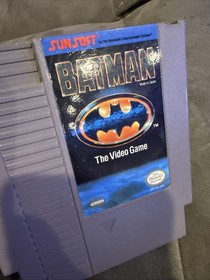 Batman Il Videogioco Con Cover Antipolvere - Autentico, Testato - NES