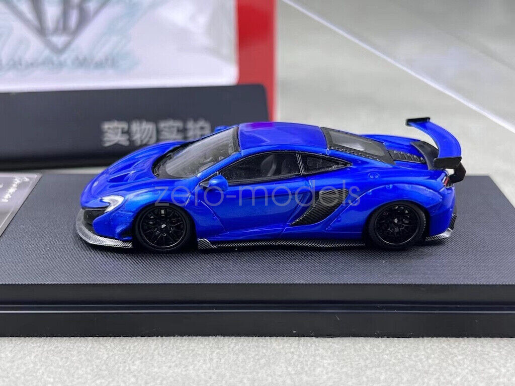 1/64 Star Model LBWK MCL 650S メタリックブルー Star 1:64 Scale Blue 650S LBWK Racing Sports Model Diecast