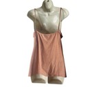 NWOT Ashley Stewart Women's Sparkle Peach Spaghetti Strap Camisole Sz 2x — photo 4