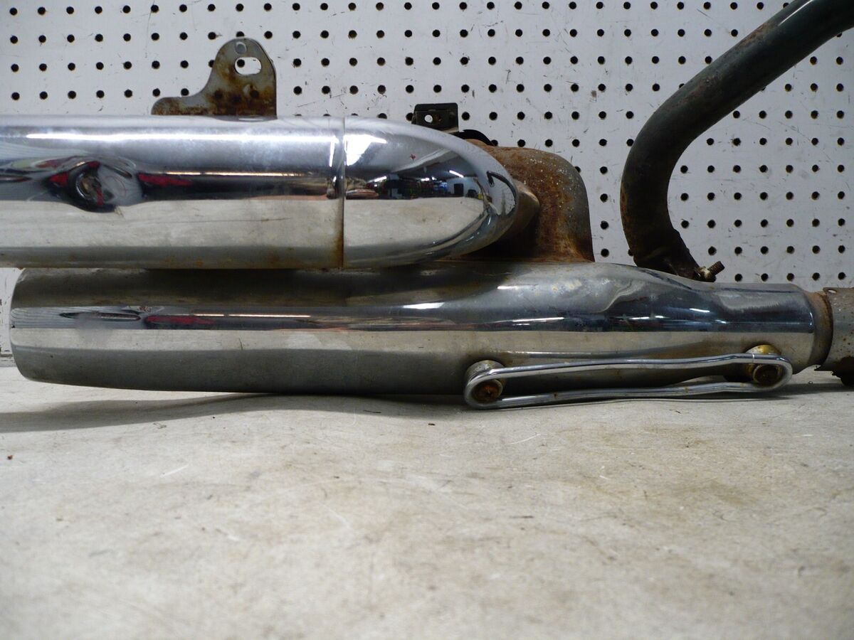 YAMAHA 86 - 99 XV1100 VIRAGO EXHAUST PIPES MUFFLER OEM | eBay YAMAHA 86 - 99 XV1100 VIRAGO EXHAUST PIPES MUFFLER OEM | eBay