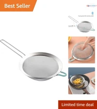 304 Stainless Steel Fine Mesh Strainer Set Kitchen Sifter for Food and Drinks