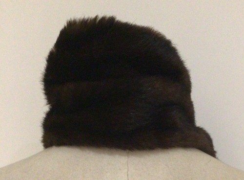 Dark Brown Faux-Fur Scarf/Tippet by Libra - Picture 2 of 5