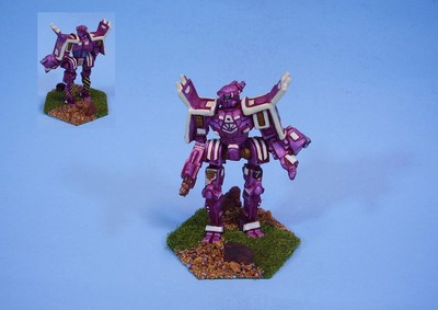 Battletech painted Tessen battlemech MWC