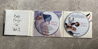 Pink Floyd The Wall CD 1 and CD 2 Great Music In Excellent