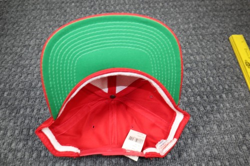 Gorra de colección Jaguars EE. UU. Youngan Snap Back bordada barras de escritura blanca roja - Imagen 7 de 11