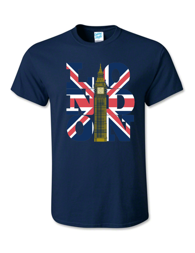 London Tower t-shirt kid's adult - Kids unisex Printed T-Shirt - Picture 13 of 15