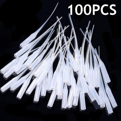 Thin Super Glue Tip Whip Superglue Applicator Tips,  Pack of 100 USA