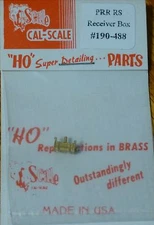 Cal-Scale HO #488 PRR RS Receiver Box -- Mount On the Short Hood  (Brass Casting