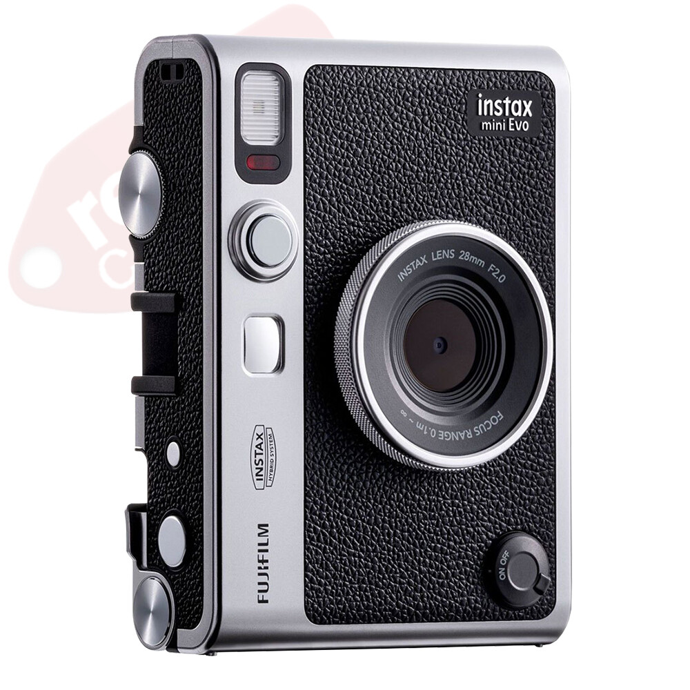 FUJIFILM INSTAX MINI EVO Hybrid Instant Camera Brown + 20 Film