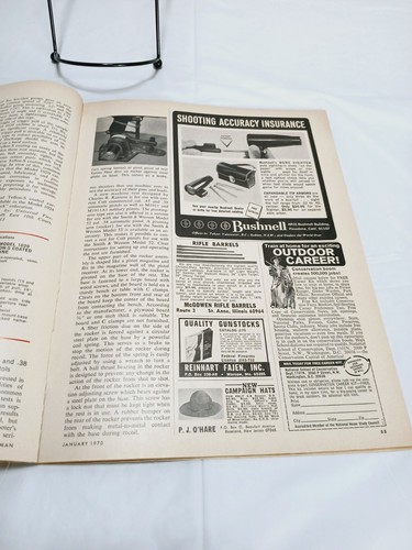 1970 January edition THE AMERICAN RIFLEMAN MAGAZINE - Picture 11 of 18