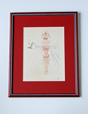 SALVADOR DALI  Radierung, Signiert