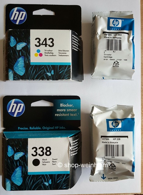 Cartucho HP 338/343 Sd449ee pack | Compra online en eBay