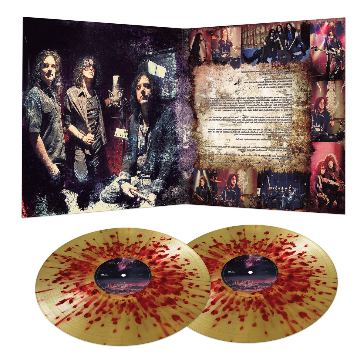 Red Zone Rider (Gold-Red Splatter Double Vinyl) | eBay