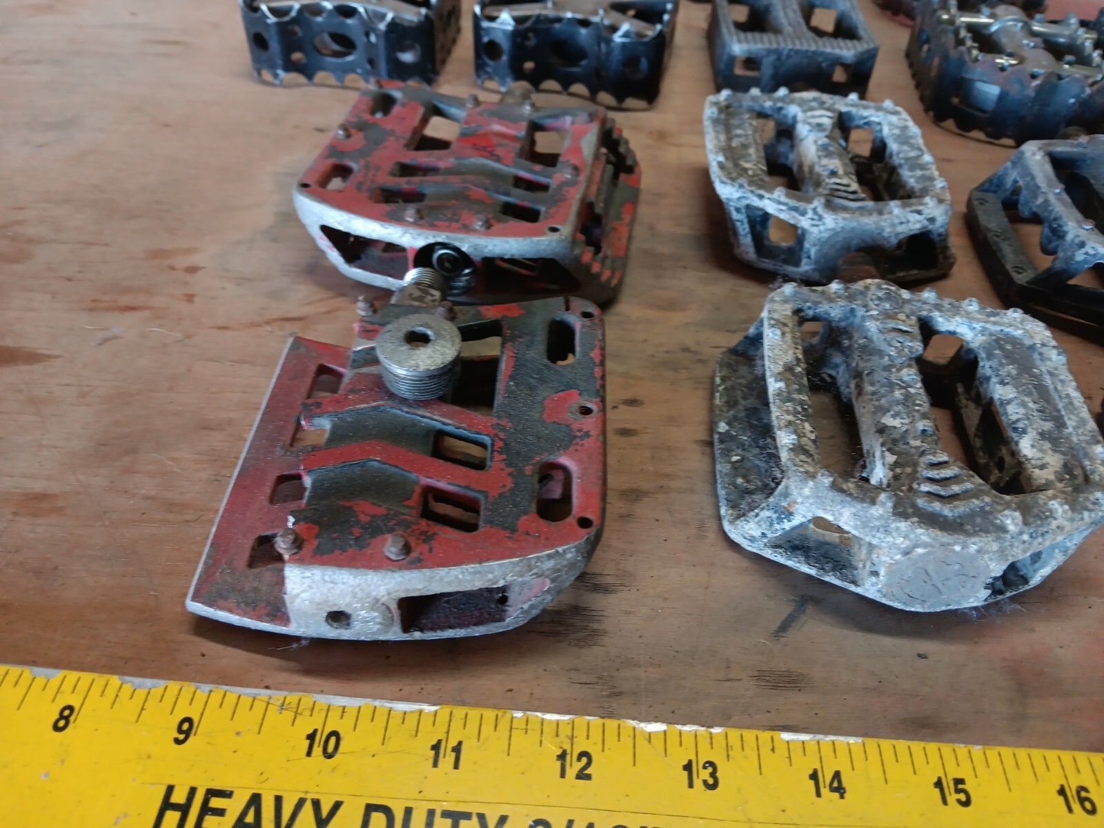used bmx bike parts Pedals 9/16 lot Redline Haro Gt eBay