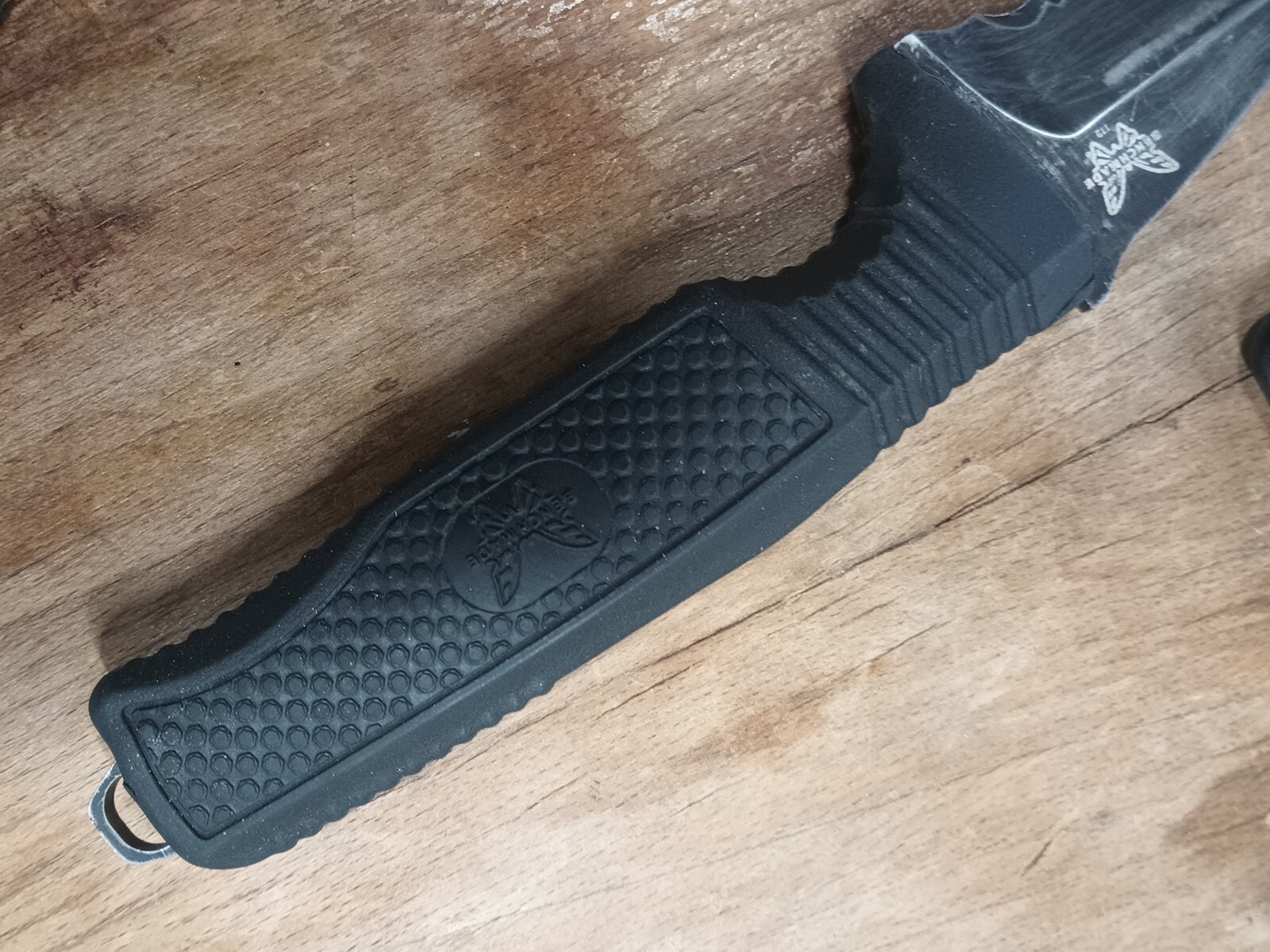 Benchmade 112SBKBLK H20 Fixed Dive N680 Serrated Blade Knife eBay