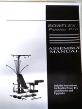 Bowflex Power Pro Assembly Manual Instructions