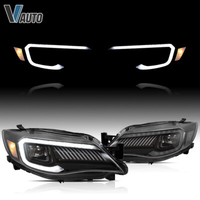 For 08-14 Subaru Impreza WRX/WRX STI VLAND LED Projector