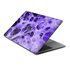 Skins Wrap for MacBook Pro 15 inch Retina Touch Neurons Purple Web Skin Weird