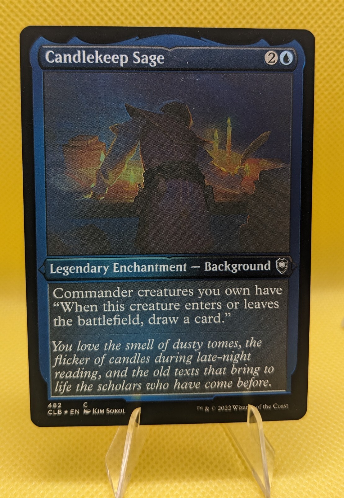 Candlekeep Sage Commander Legends Baldur Gate Etched Foils CLB NM MTG eBay