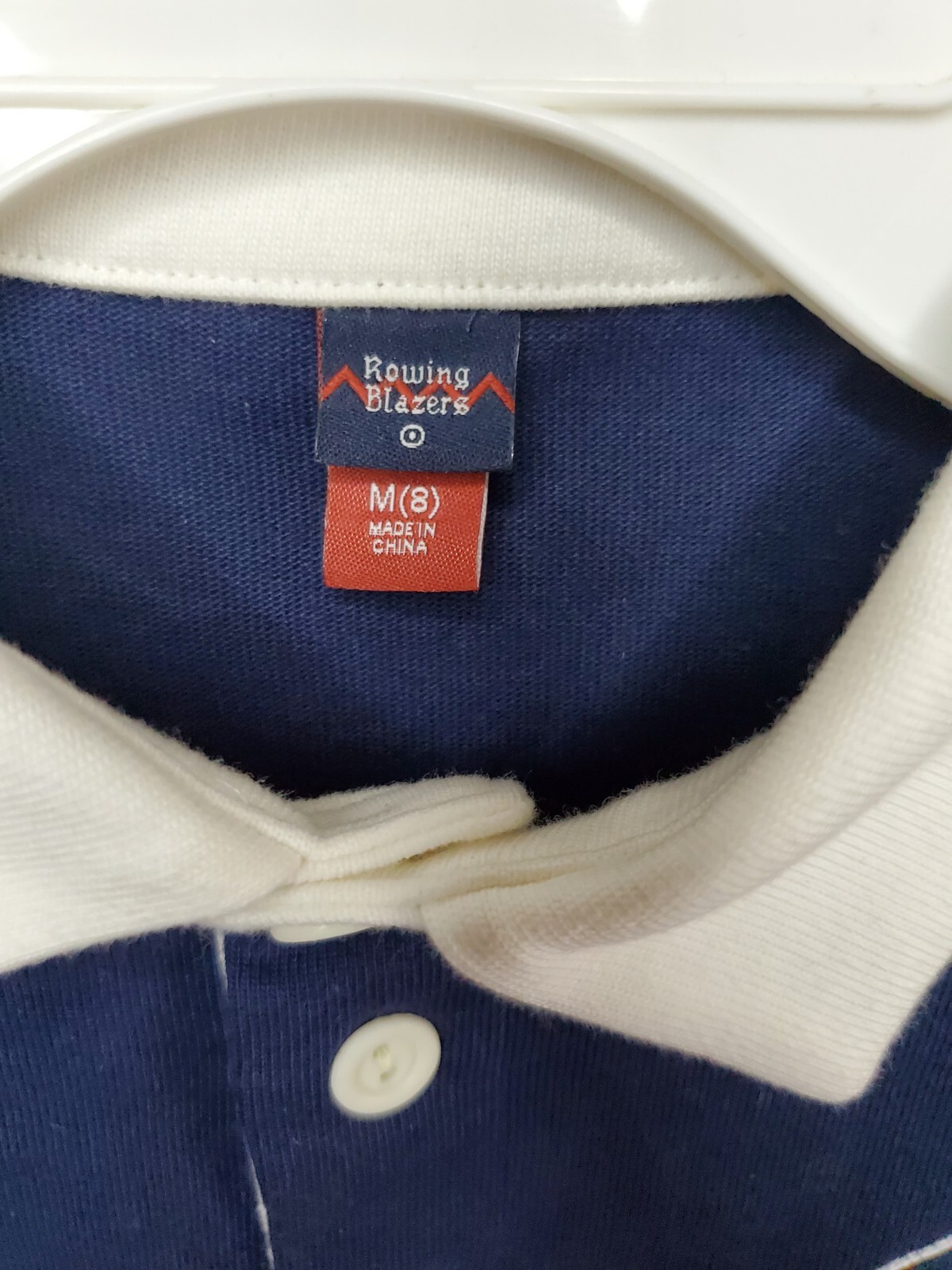 FILA Blazer da Canottaggio Rugby Polo Manica Lunga Polo Bersaglio Bambini Ragazzi Medium (8)