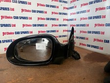 Mercedes clk convertible 2005 passenger manual fold black wing door mirror