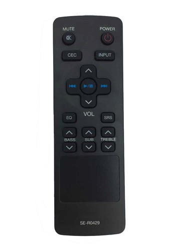SE-R0429 SER0429 Sound Bar Remote for 