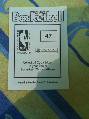 PANINI NBA Basketball 1994 1995 94 95 PICK ANY STICKER NM/MINT - Picture 33 of 207