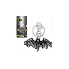 Batman Logo Pewter Keyring Key chain