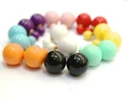 Rainbow Double Ball Faux Pearl Stud Earrings Womens Jewelry BUY 2 GET 1 FREE