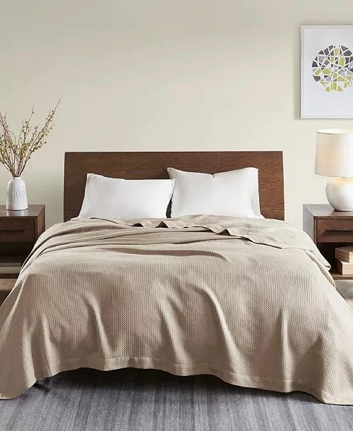 Egyptian cotton blanket queen sale