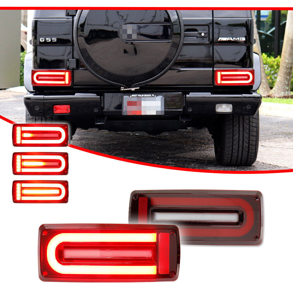 LED Tail Lights W464 Style For Mercedes Benz 08-18 W463 G-Class